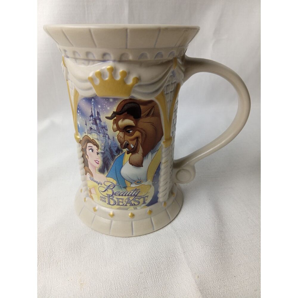 Disney Store Beauty and the Beast Belle Ceramic Mug Exclusive 5.5"